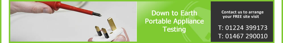 portable appliance tester Aberdeenshire, portable appliance testing Aberdeen, Aberdeen PAT Test Services Inverurie